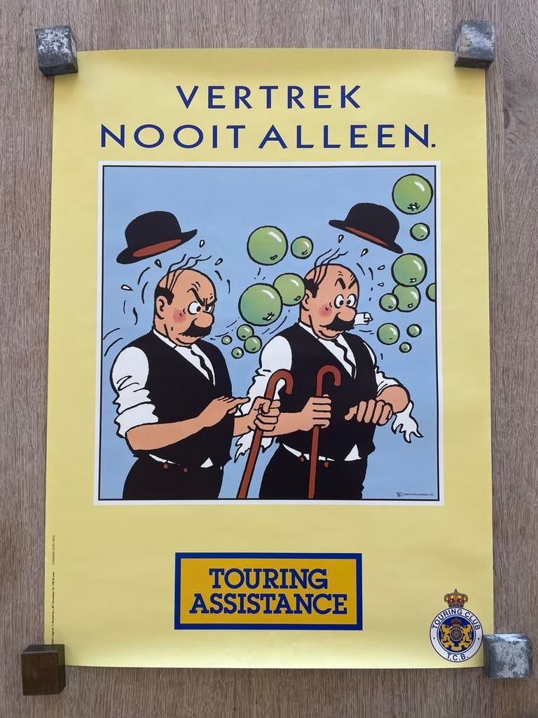 Kuifje - Hergé - 1992 Touring, Collections, Enlèvement ou Envoi, Comme neuf