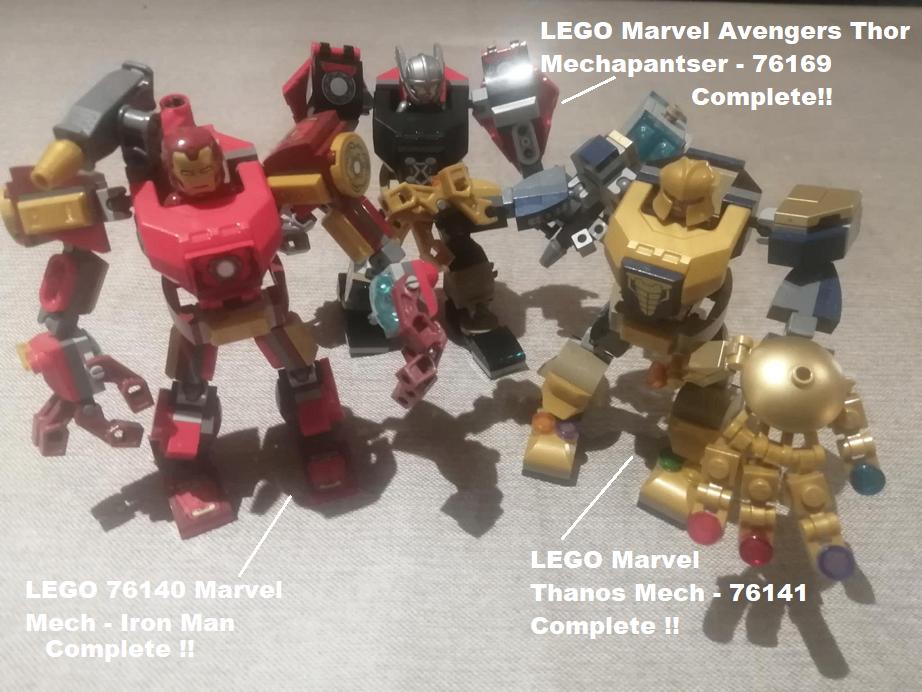 Lego Marvel / 3 X Mech, Marvel, Lego, Nieuw, Ophalen of Verzenden