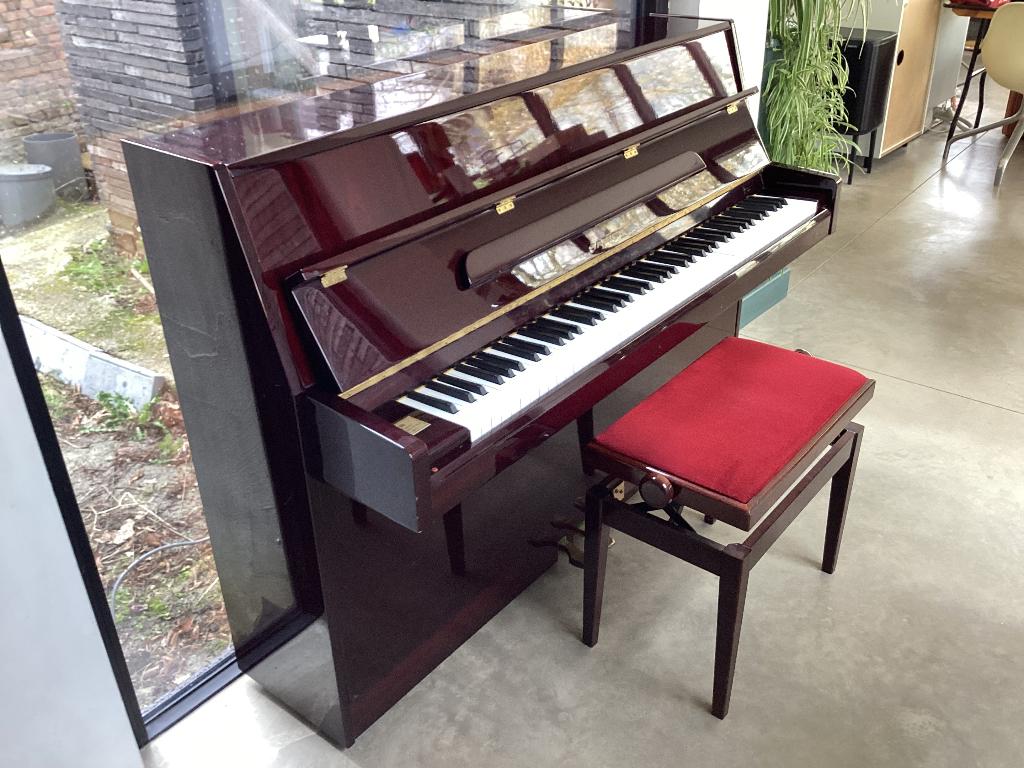 Buffetpiano Samick CS-108, Muziek en Instrumenten, Piano's, Ophalen, Bruin, Zo goed als nieuw, Piano