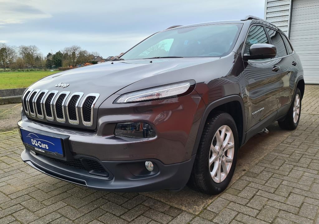 Jeep Cherokee Longitude - 22.000 km, Autos, Jeep, Cuir, Argent ou Gris, Achat, Euro 6