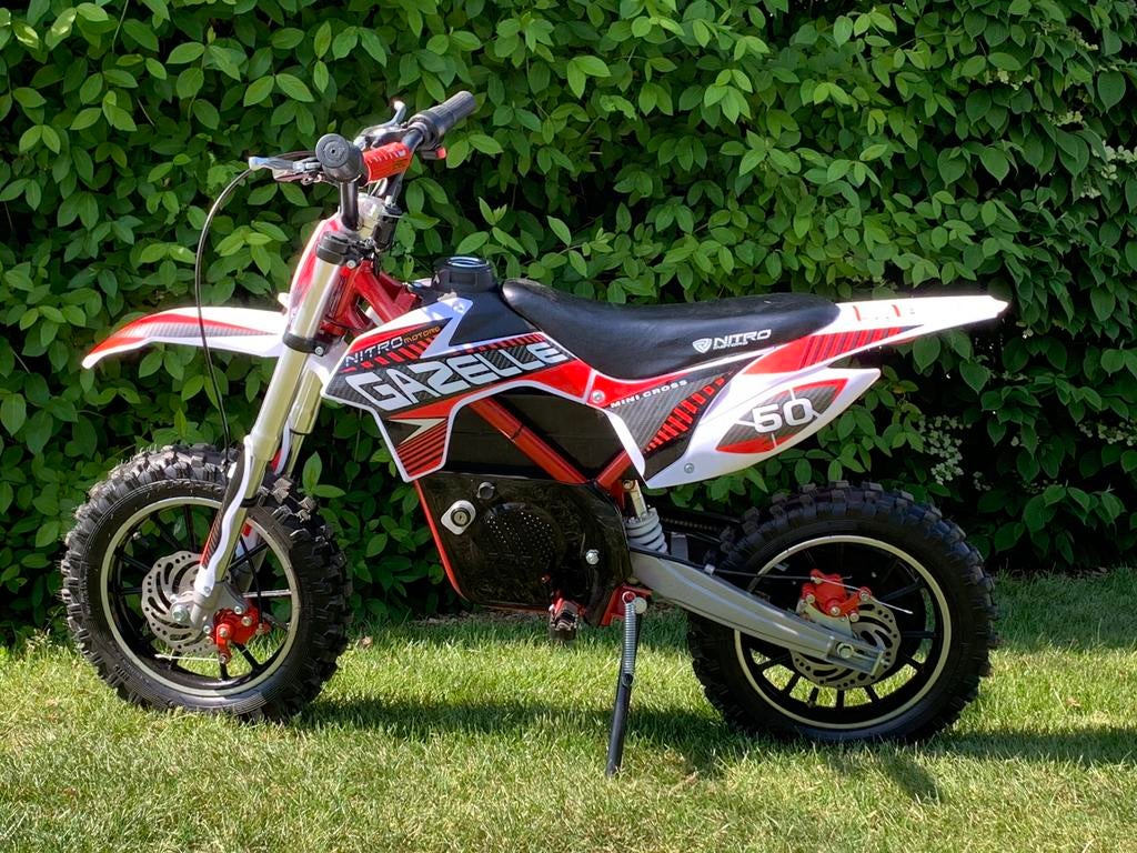 Crossmotor elektrisch voor kinderen in prima staat, Ophalen, Zo goed als nieuw