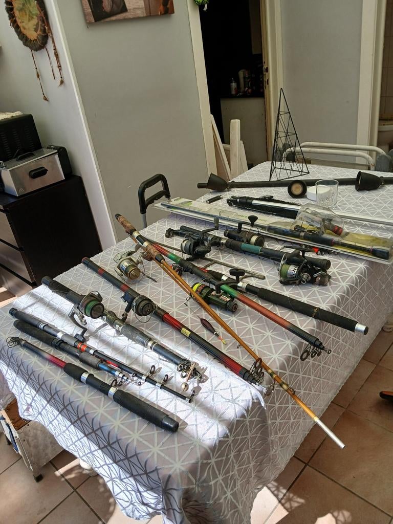 Visgerief, Watersport en Boten, Ophalen, Gebruikt, Werphengel