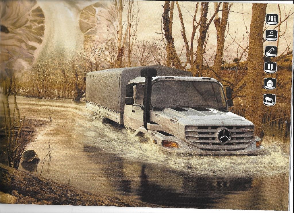 MERCEDES ZETROS 2009, Enlèvement ou Envoi, Comme neuf, Mercedes