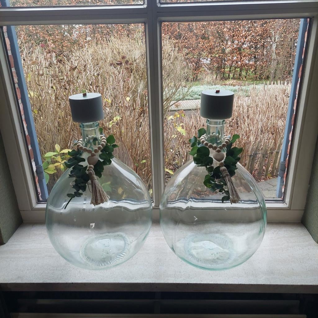 2 bouteilles Dame Jeanne identiques., Enlèvement