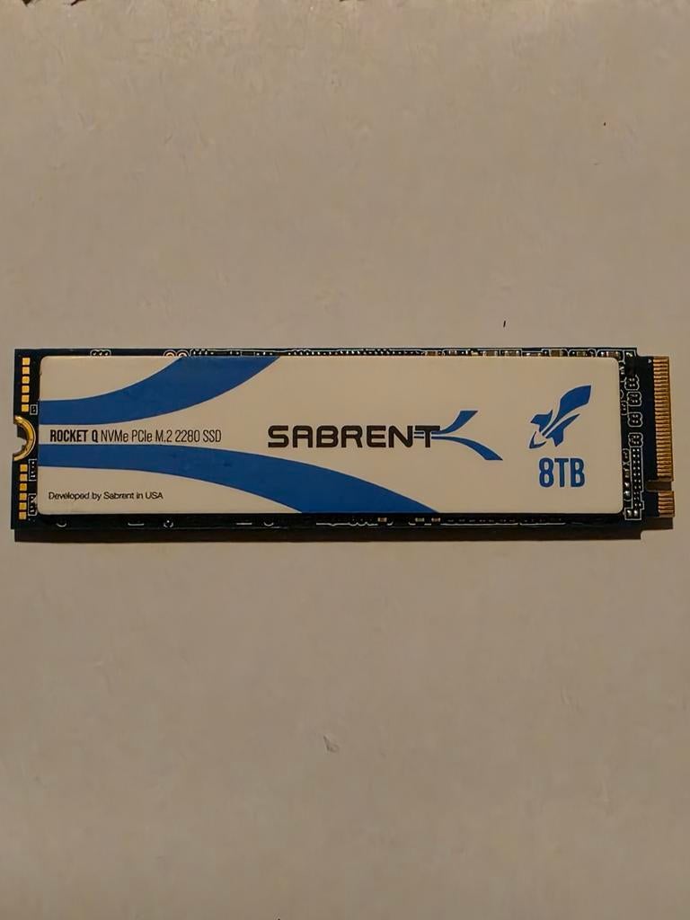 8ÈME FUSÉE SABRENT Q NVME M.2 2280 SSD, Informatique & Logiciels, Disques durs, Enlèvement ou Envoi, SSD