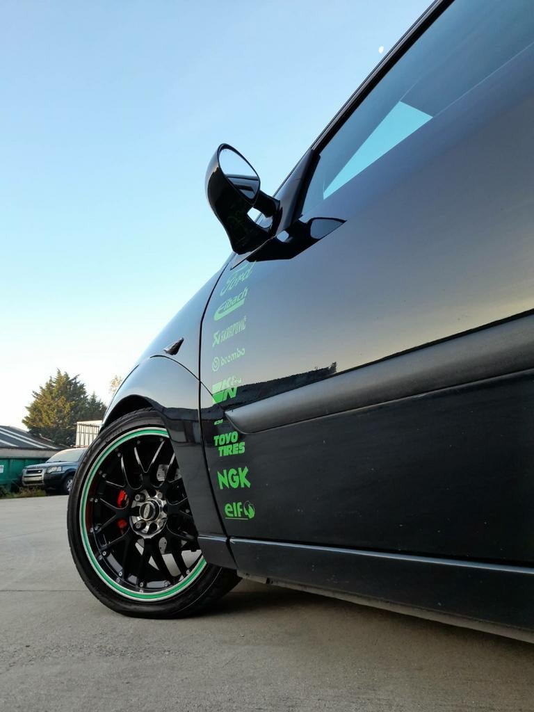 ford focus duval, Auto's, Zwart, 4 cilinders, Zwart, Leder