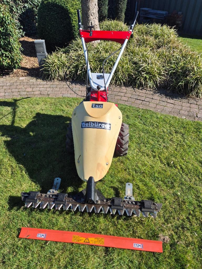 Tielbürger T 50 balkmaaier /vingerbalkmaaier 87cm (Honda), Tuin en Terras, Grasmaaiers, Zo goed als nieuw, Benzine-grasmaaier