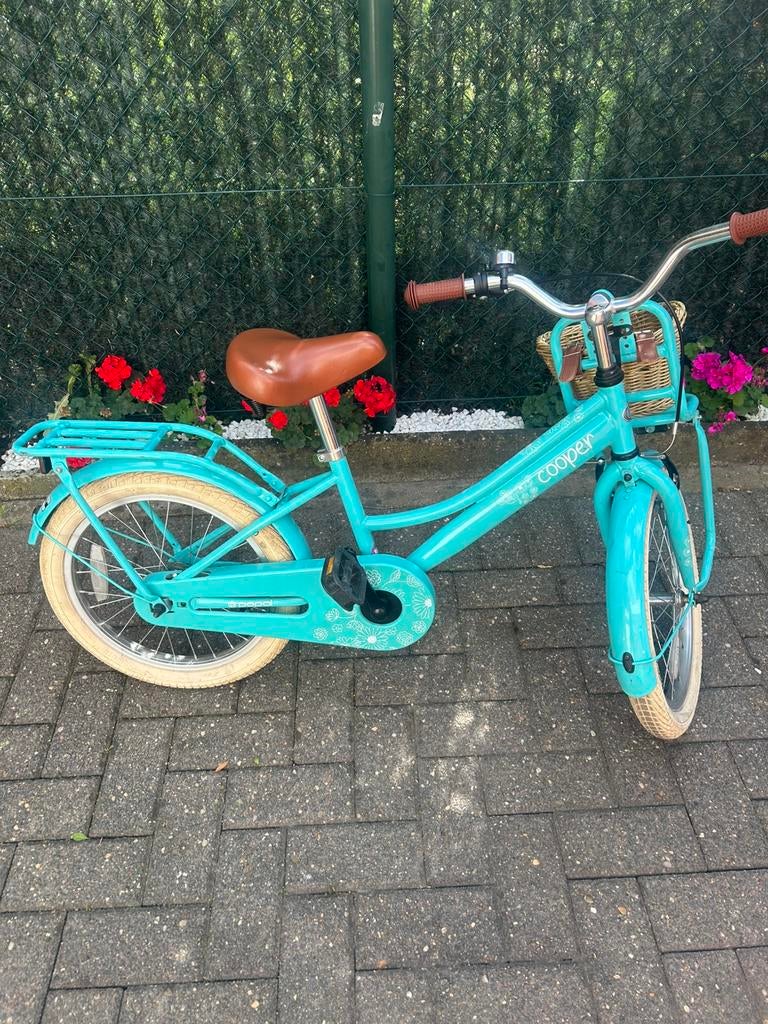 18” meisjesfiets, Fietsen en Brommers, Ophalen, Zo goed als nieuw