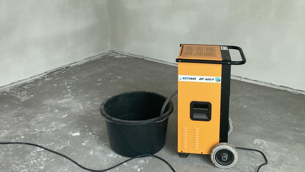 Te huur professioneel bouwdroger vandaag geleverd, Ophalen