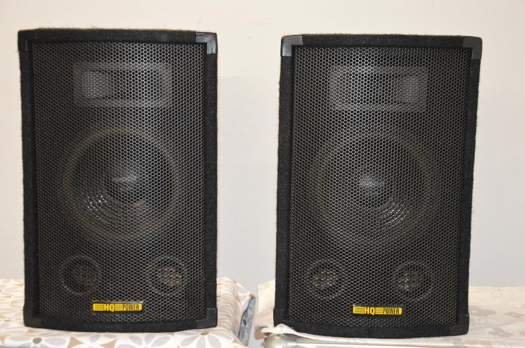 2 BOXEN HQ POWER 2 X 150 WATT., Gebruikt, Overige typen, 120 watt of meer, Ophalen