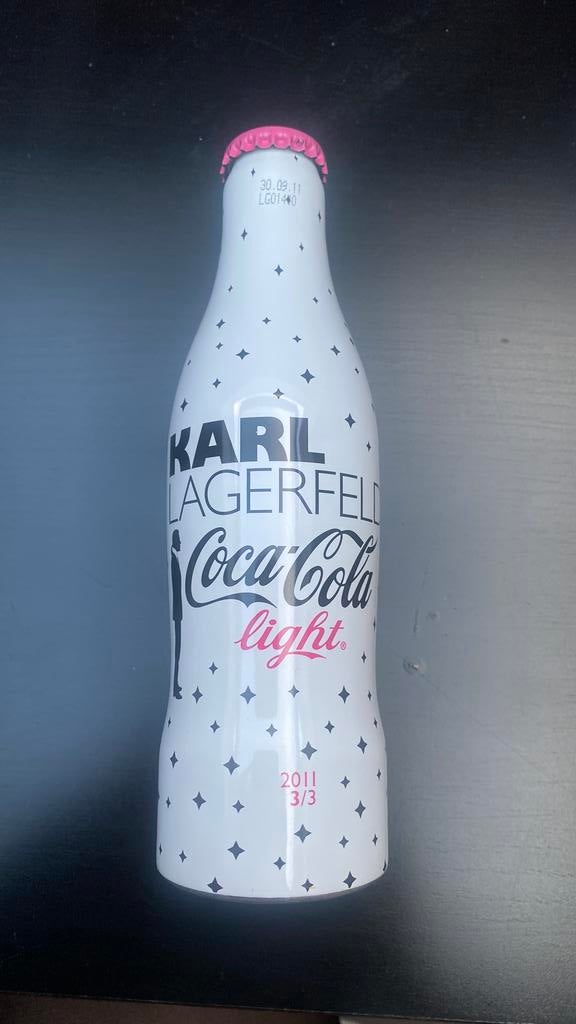Bouteille Coca Cola Karl Lagerfeld Edition limitee, Enlèvement ou Envoi, Comme neuf