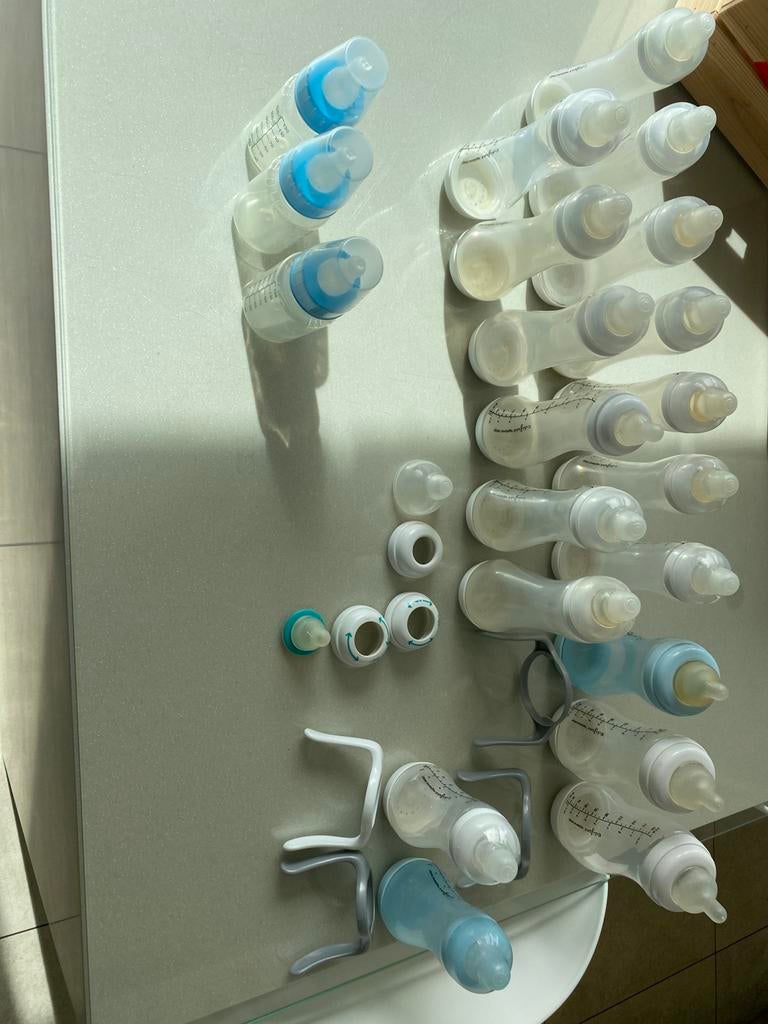 Difraxflessen gebruikt, Ophalen, Gebruikt