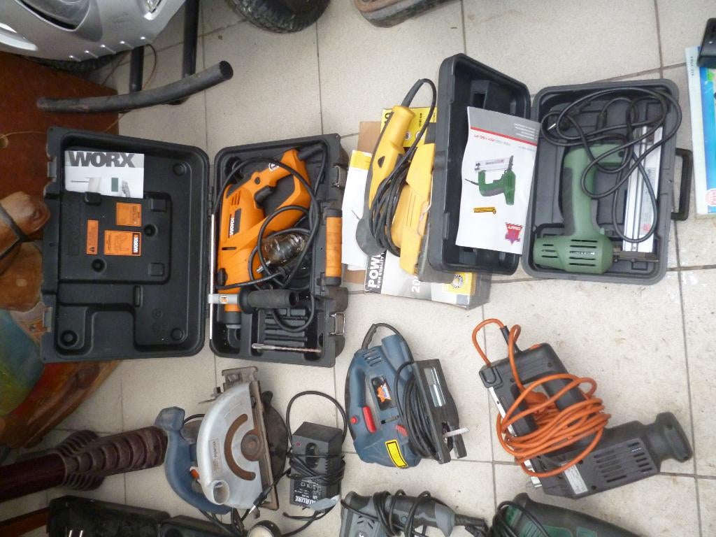 gereedschap, Doe-het-zelf en Bouw, Ophalen, Gebruikt