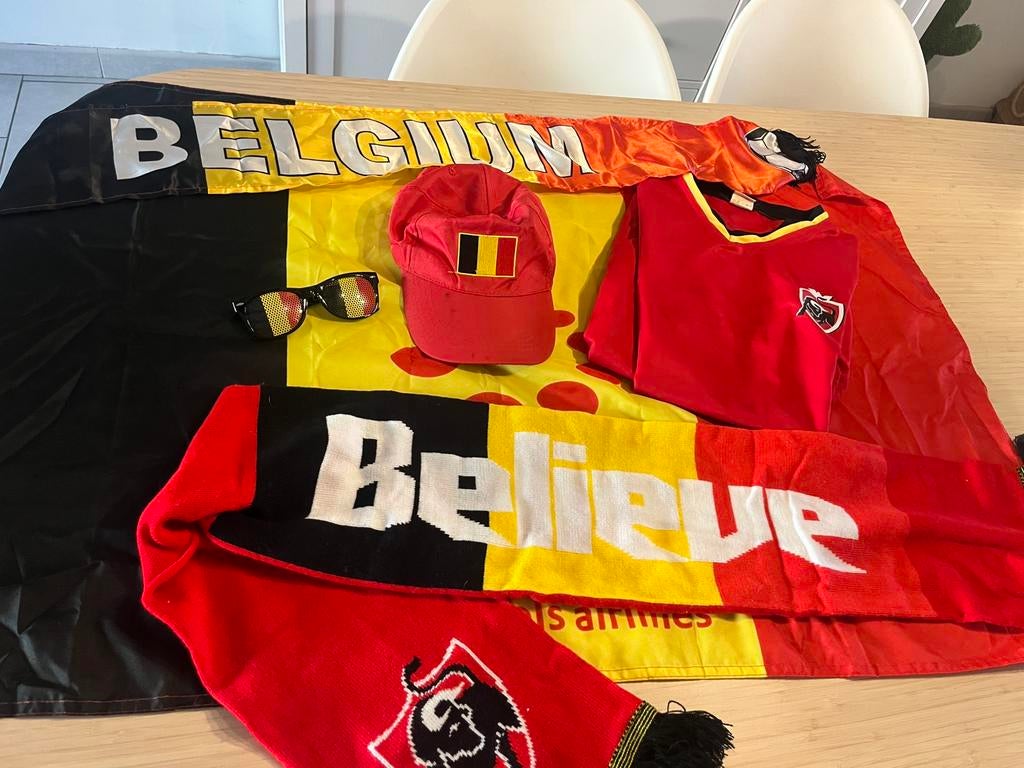 Rode Duivels Fan Set, Verzamelen, Ophalen, Zo goed als nieuw