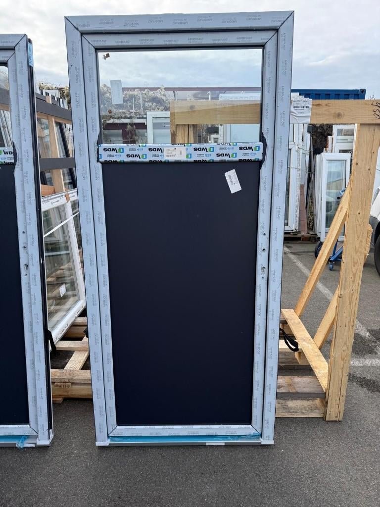 DÉSTOCKAGE PVC – PORTES 1/4 VITRÉES À 400€, Bricolage & Construction, Enlèvement, Neuf