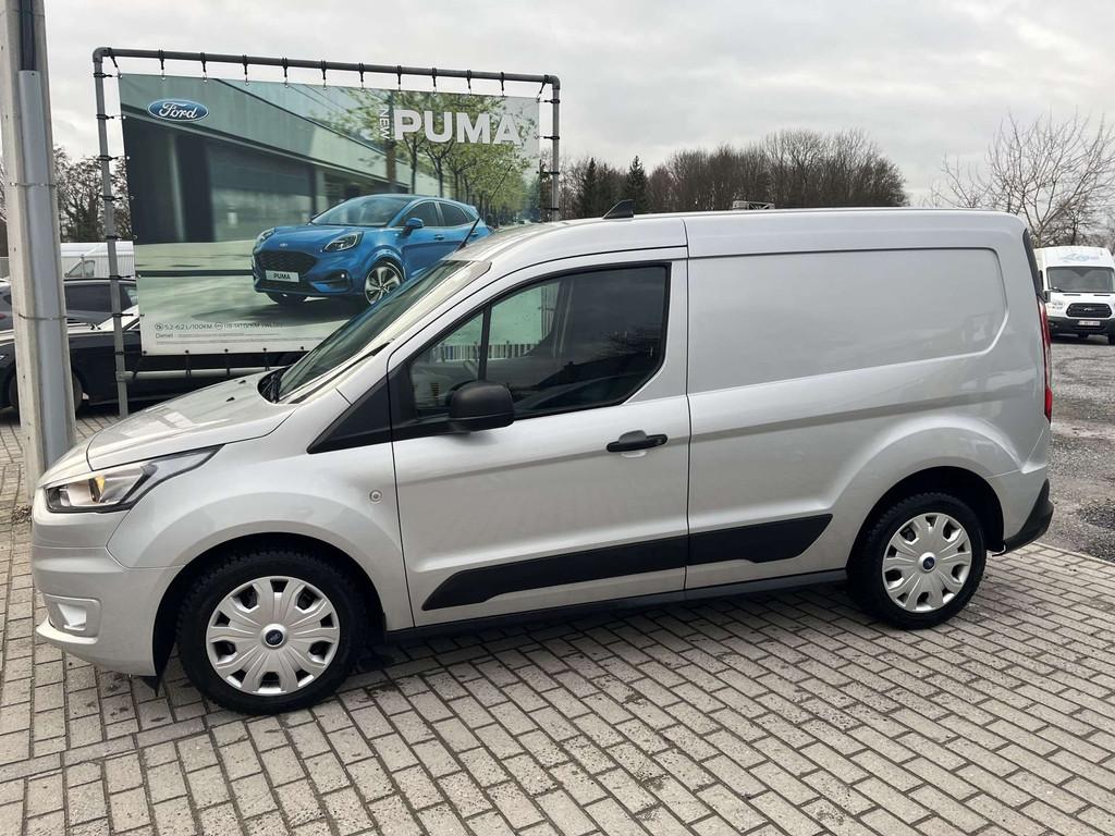 Ford Transit Connect L1 EcoBoost Trend (bj 2024), Stof, Gebruikt, Euro 6, Overige kleuren