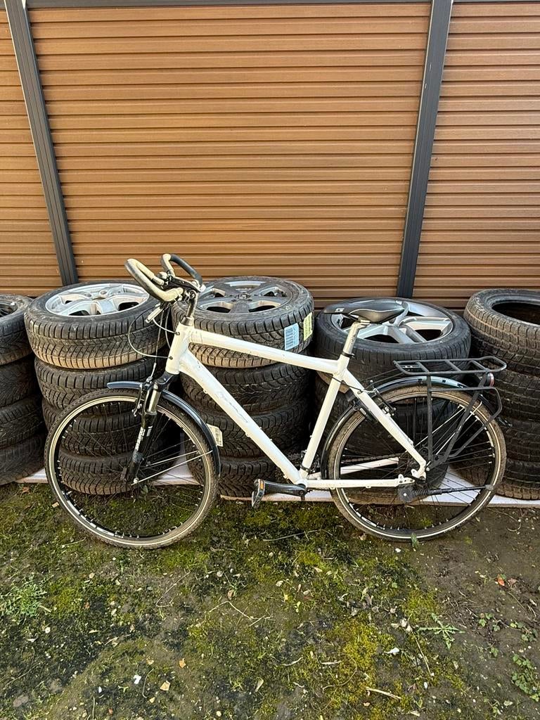 Trekking/Hybride Fiets, Fietsen en Brommers, Fietsen | Heren | Herenfietsen, Zo goed als nieuw, Versnellingen, Ophalen