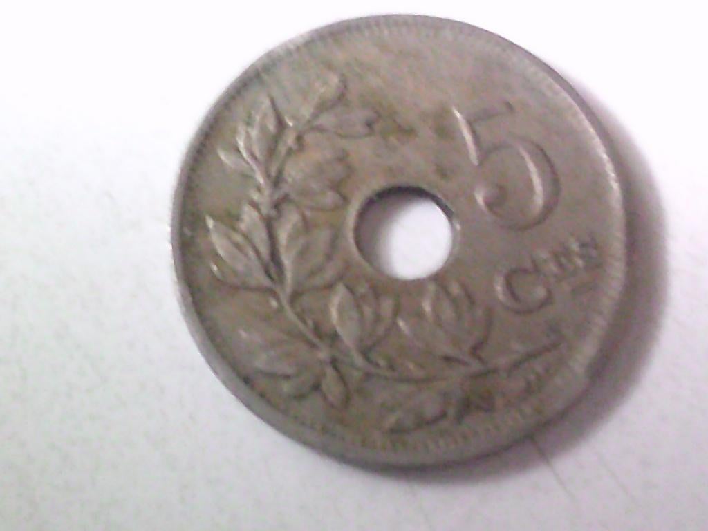 5 centiem 1925 royaume de belgique, Ophalen of Verzenden, Losse munt