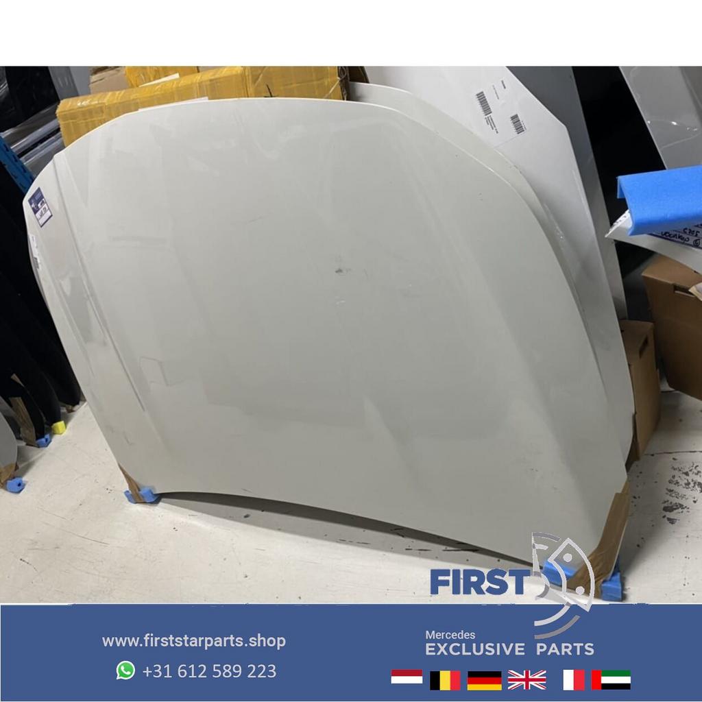 W117 C117 X117 CLA MOTORKAP ORIGINEEL Mercedes 2013-2018 WIT, Gebruikt, -, Voor, Ophalen of Verzenden