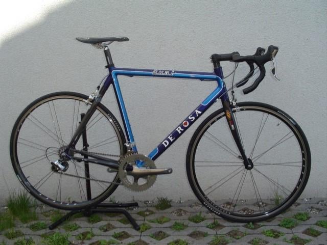 Koersfiets De Rosa Dual Dura Ace, Vélos & Vélomoteurs, Autres marques, 10 à 15 vitesses, Comme neuf, Enlèvement