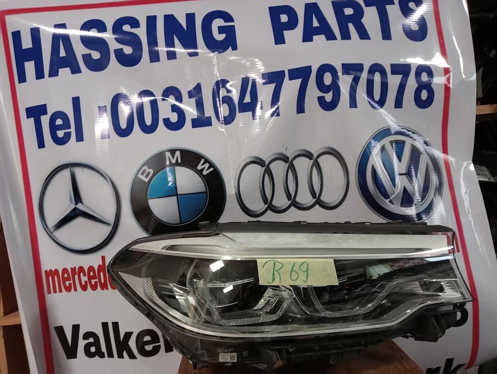 Koplamp BMW 5 Serie G30 G31 Full Led Adaptive 721496203 Rech, Gebruikt, -, -, Ophalen of Verzenden