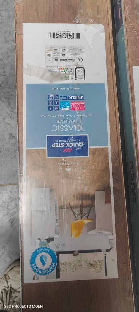 quick-step classic midnight eik donker (clm1488), Ophalen, 50 tot 150 cm, Nieuw, 5 tot 10 m²