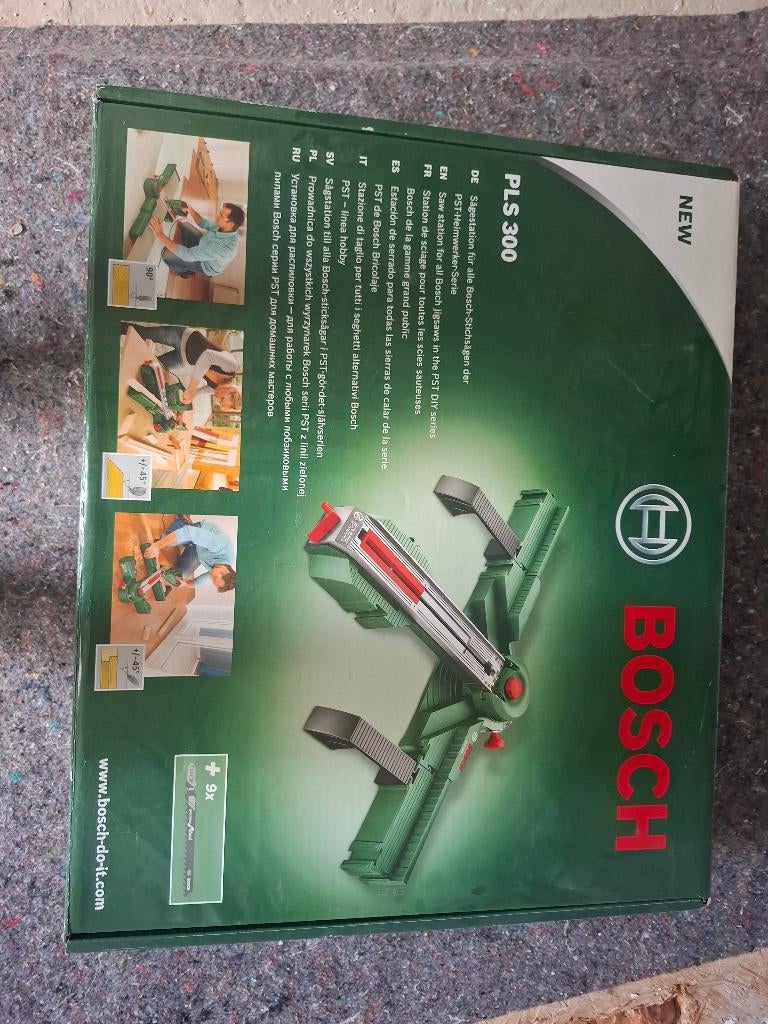 Bosch PLS 300 zaagstation, Bricolage & Construction, Outillage | Outillage à main, Comme neuf, Enlèvement