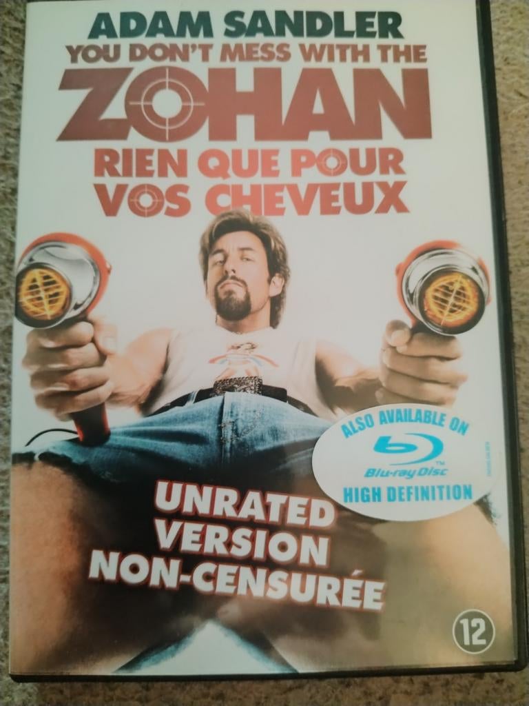 On ne joue pas avec le Zohan, À partir de 12 ans, Enlèvement ou Envoi, Utilisé, Comédie d'action