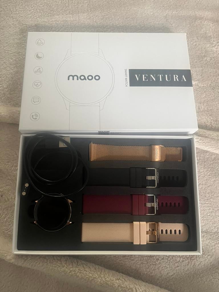 Smartwatch koperkleurig in perfecte staat, Enlèvement, Comme neuf