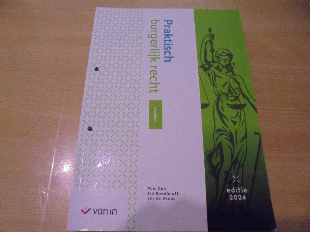 Praktisch burgerlijk recht uitgediept, Boeken, Ophalen of Verzenden, Zo goed als nieuw, Hogeschool