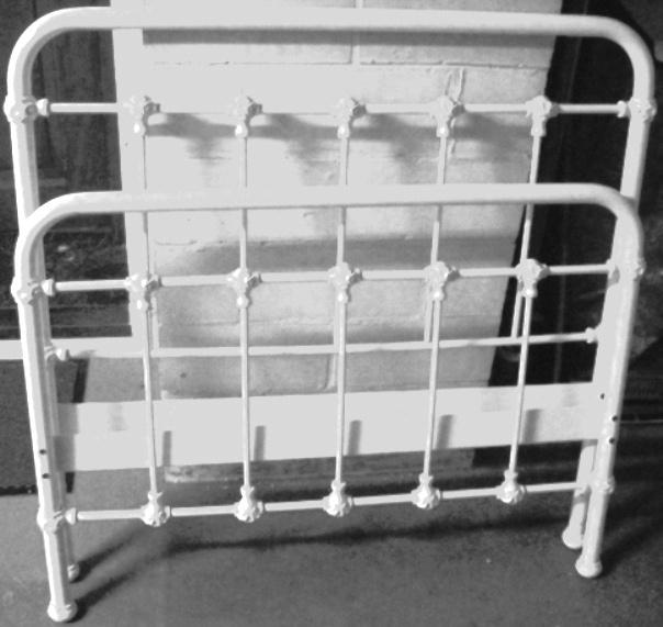 lit simple, Maison & Meubles, 90 cm, Romantisch, Enlèvement, Blanc