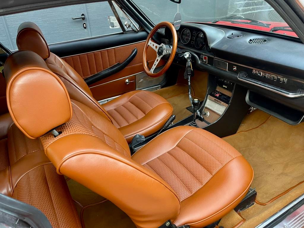 FIAT MORETTI 128 unieke 100 exemplaren, Leder, Bedrijf, 2 deurs, Te koop