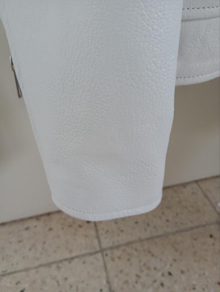 Lederen jas moto/perfecto jacket Medium, Motoren, Heren, Jas | leer, Ophalen of Verzenden, Nieuw zonder kaartje