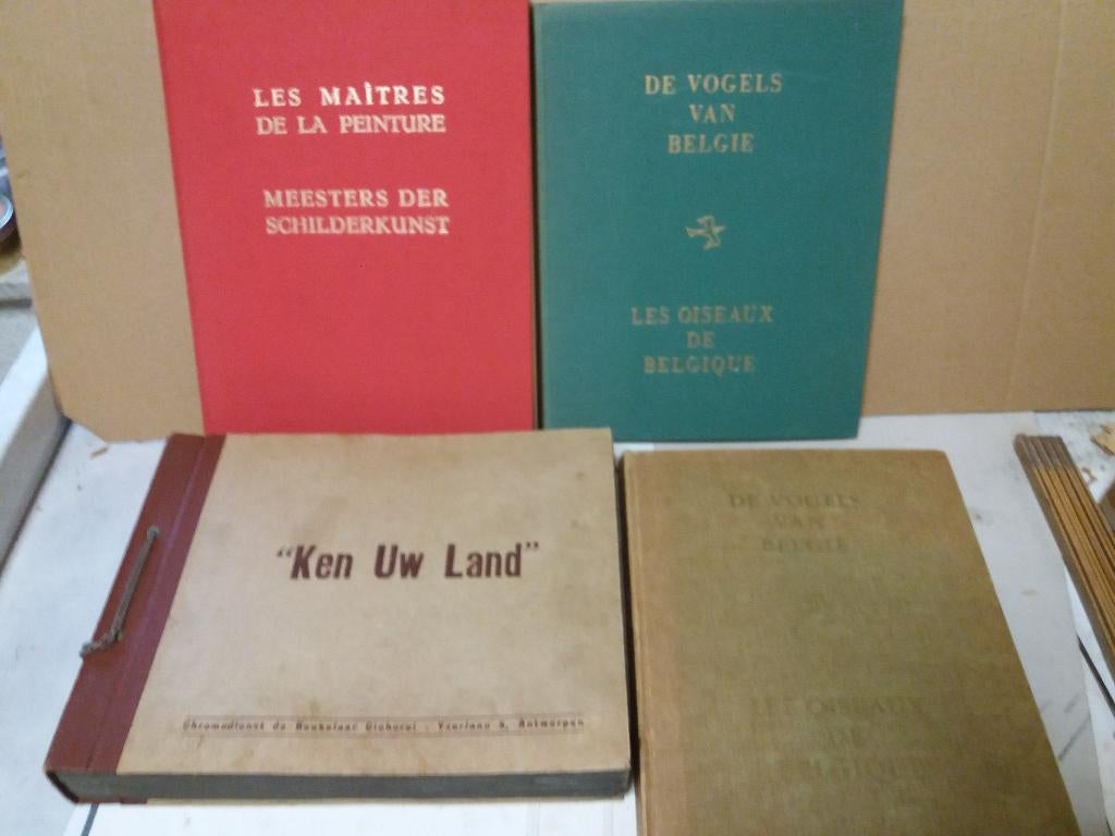 4 prentenboeken met chromo's, Boeken, Ophalen of Verzenden, Gelezen, Plaatjesalbum