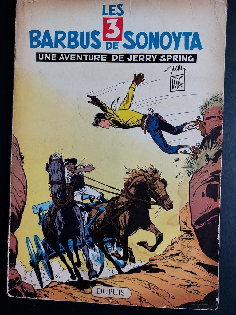 JERRY SPRING Jije1959 EO Les 3 Barbus de Sonoyta état moyen, Enlèvement ou Envoi