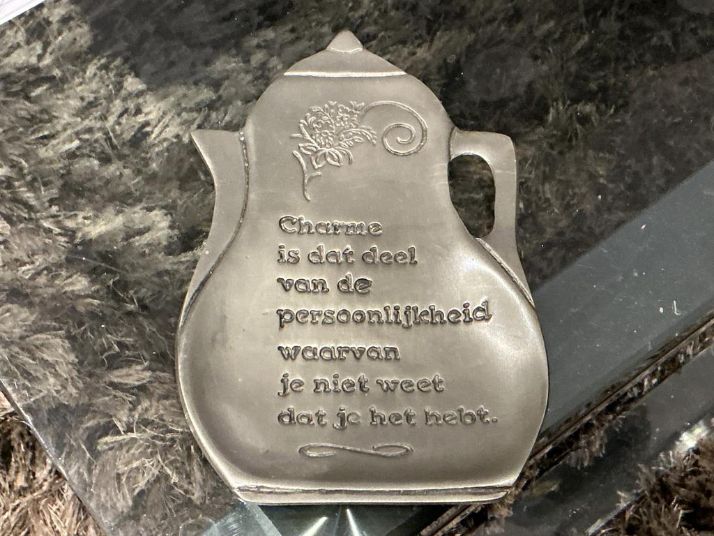 Klein schaaltje tin, Antiek en Kunst, Ophalen of Verzenden