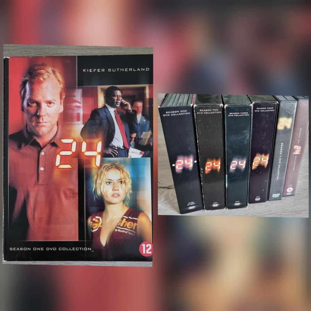 dvd's 24, Ophalen, Zo goed als nieuw