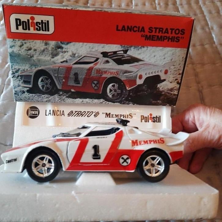 POLISTIL 1/25 LANCIA STRATOS MEMPHIS *MIB*, Ophalen, Nieuw, Auto, Overige merken