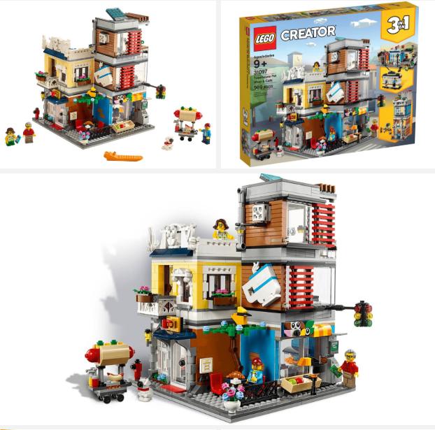 Lego 31097 Maison 3 en 1, animalerie et café, Enfants & Bébés, Jouets | Duplo & Lego, Neuf, Lego, Ensemble complet, Enlèvement ou Envoi