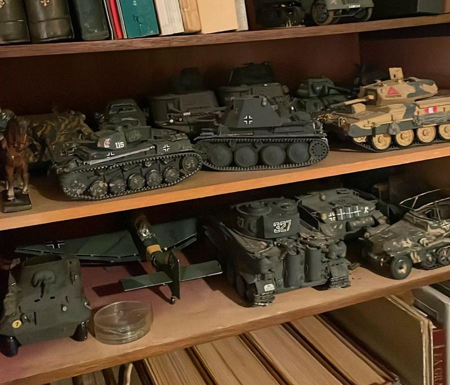 Modelbouw tanks / miniatuur, Hobby en Vrije tijd, Ophalen, Gebruikt