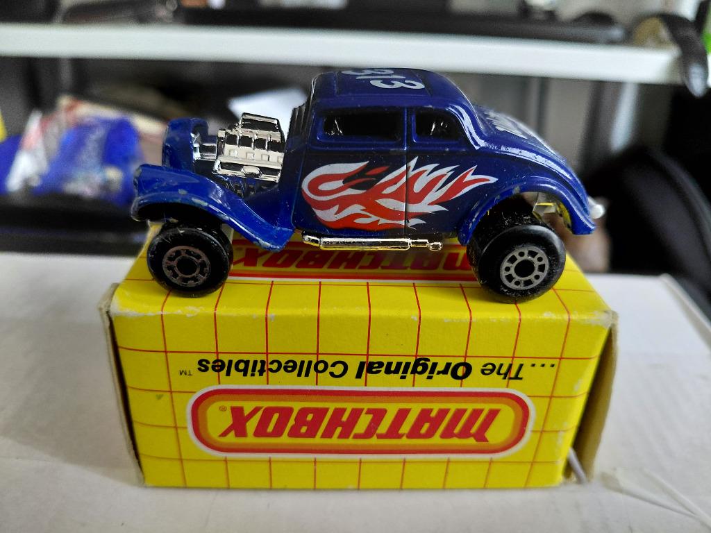 Matchbox 69f Willys Street Rod US Box, Hobby en Vrije tijd, Modelauto's | Overige schalen, Zo goed als nieuw, Auto, Ophalen of Verzenden