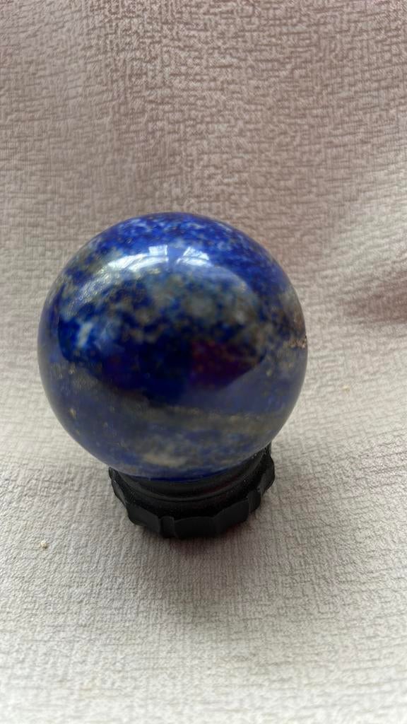 Boule de lapis lazuli Afghanistan sur socle, Collections, Enlèvement ou Envoi