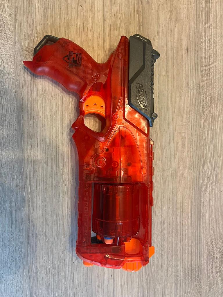 N - strike elite nerf geweer, Verzamelen, Ophalen, Zo goed als nieuw