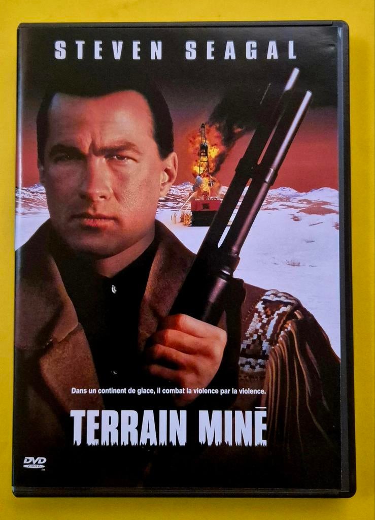 DVD du film Terrain miné - Steven Seagal 1994 V3, À partir de 12 ans, Enlèvement ou Envoi, Comme neuf, Action