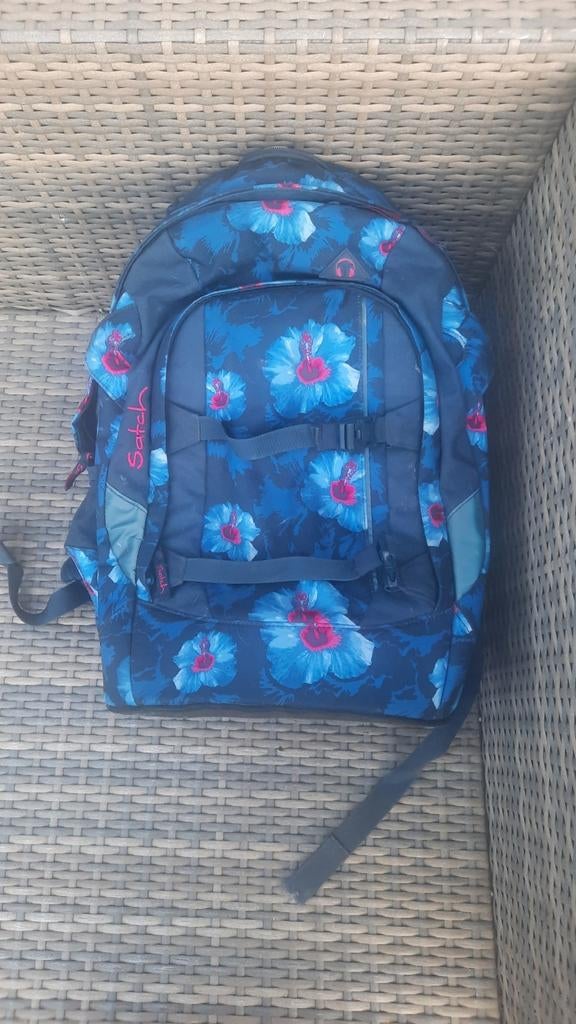 Mooie rugzak / schooltas voor school Satch!, Ophalen, Zo goed als nieuw, Blauw
