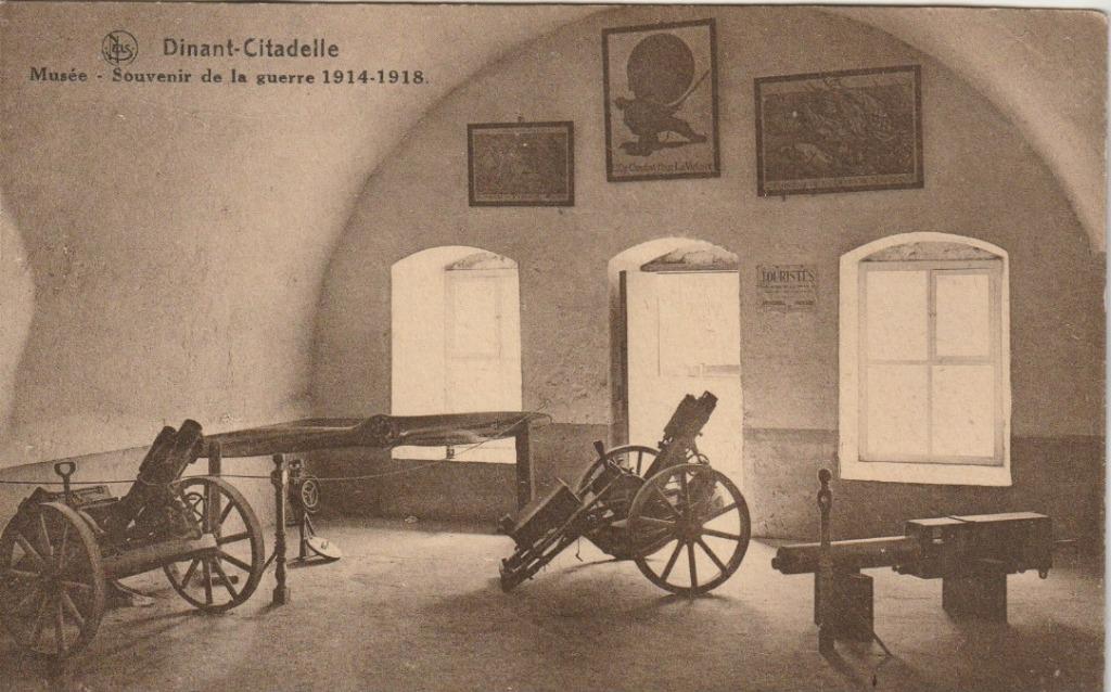 DINANT  CITADELLE  MUSEE  SOUVENIR DE LA GUERRE 1914 - 1918, Enlèvement ou Envoi, Avant 1920, Non affranchie, Namur
