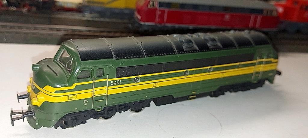 MARKLIN DIESEL van NMBS Type 54 ref 3133, Wisselstroom, Gebruikt, Locomotief, Ophalen of Verzenden