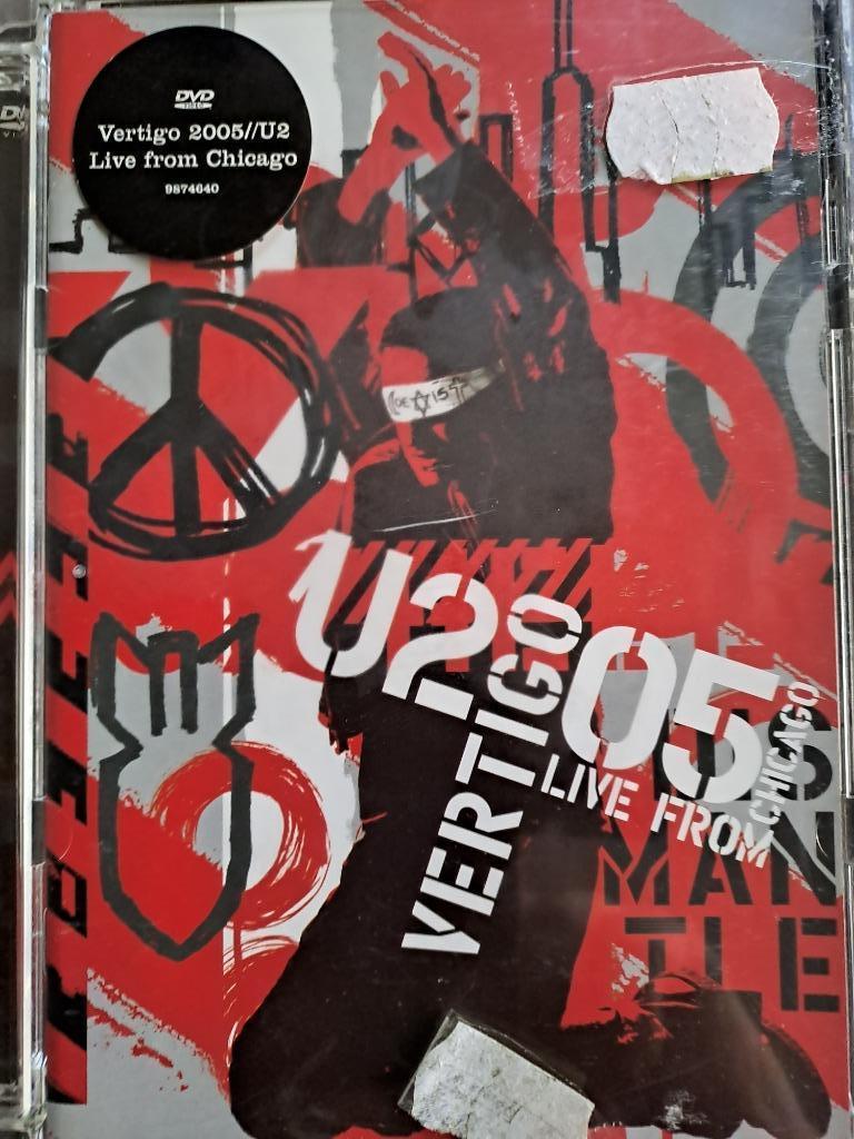 U2 Vertigo Live from chicago DVD, Cd's en Dvd's, Ophalen of Verzenden, Zo goed als nieuw, Muziek en Concerten