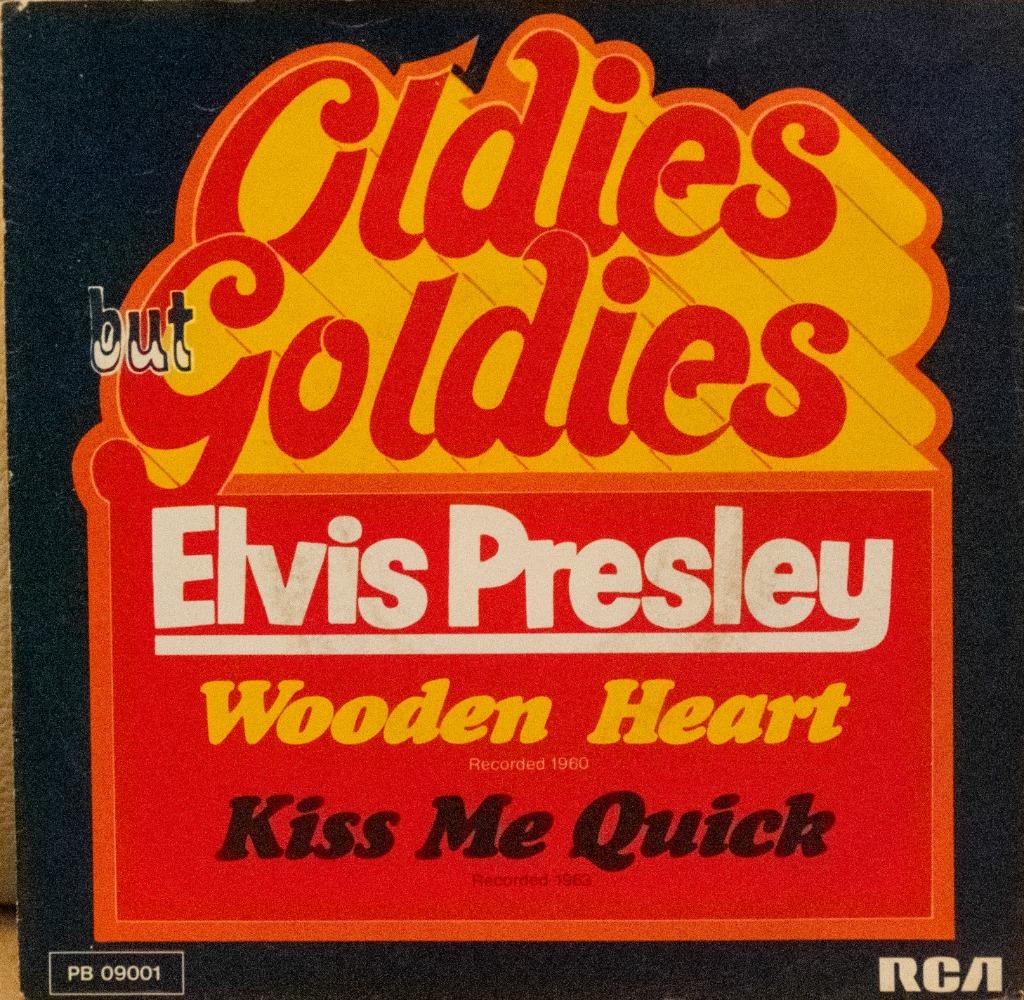 vinyl single Elvis Presley - Wooden heart/Kiss me quick, Cd's en Dvd's, Vinyl Singles, Zo goed als nieuw, Single, Pop, 7 inch