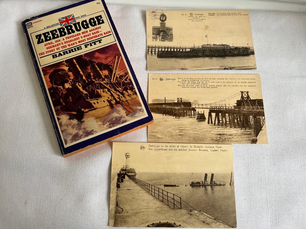 WW1 raid sur Zeebrugge du Vindictive 1918, Gelezen, Marine, Ophalen of Verzenden, Barrie Pitt